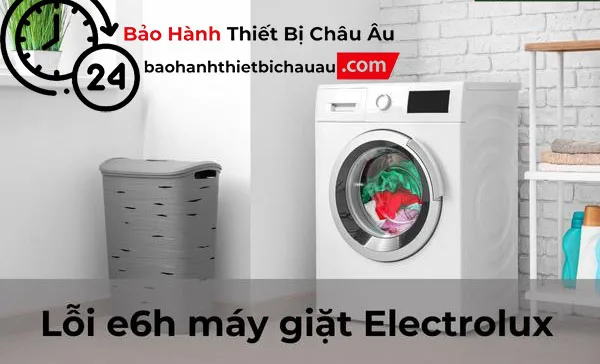 lỗi E6H máy giặt Electrolux