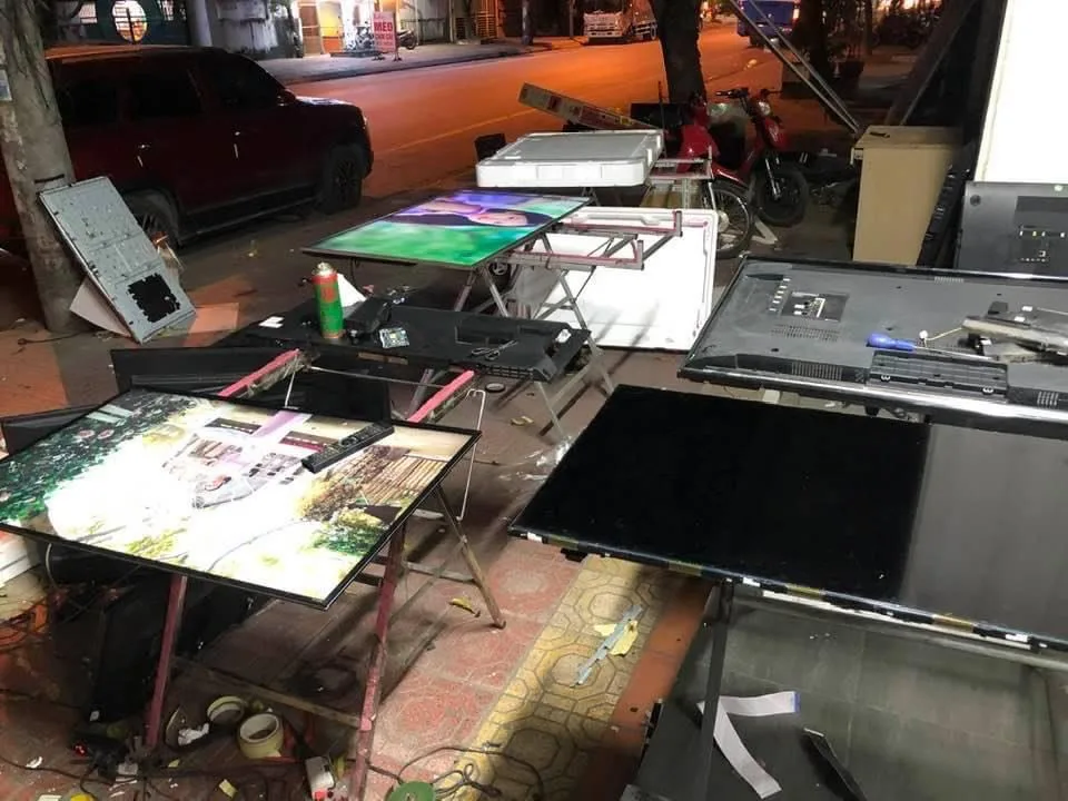 bảng giá thay màn hình tivi tại nhà