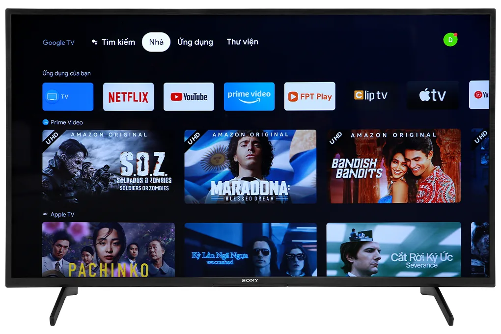 Google Tivi Sony 4K 43 inch KD-43X75K 3 Google Tivi Sony 4K 43 inch KD-43X75K