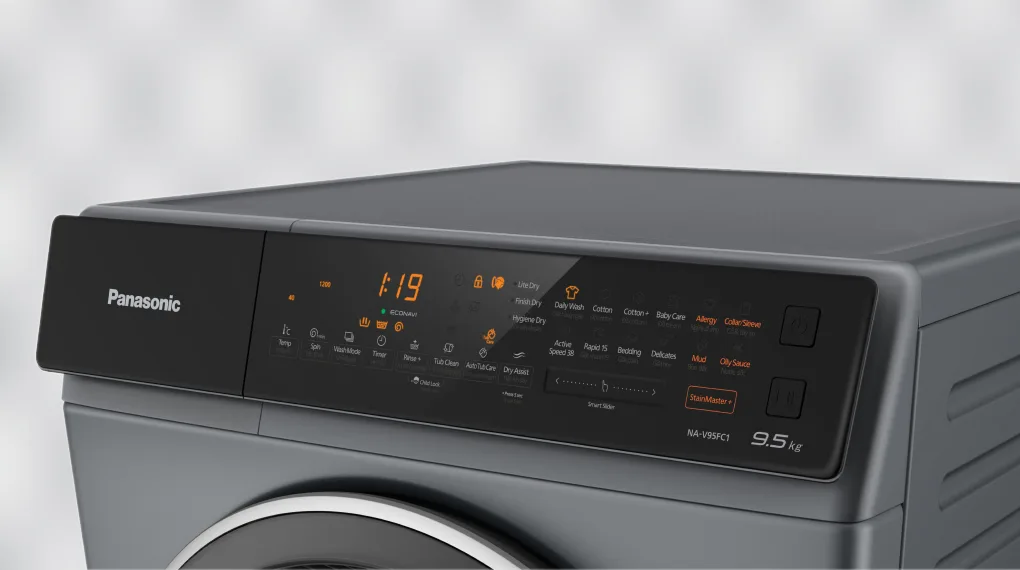 Máy giặt Panasonic Inverter 9.5 Kg NA-V95FC1LVT 3 Máy giặt Panasonic Inverter 9.5 Kg NA-V95FC1LVT