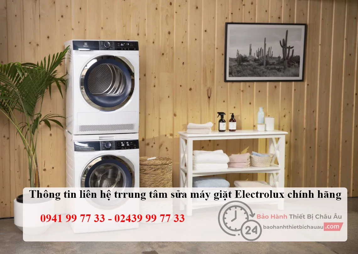 thông tin liên hệ sửa máy giặt Elecrolux Hà Nội