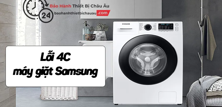 Lỗi 4C Trên Máy Giặt Samsung - Cách Khắc Phục Mới Nhất 2023 4 Lỗi 4C trên máy giặt samsung