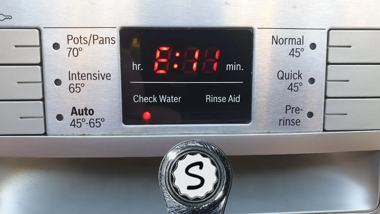 Lỗi E11 Máy Rửa Bát Bosch