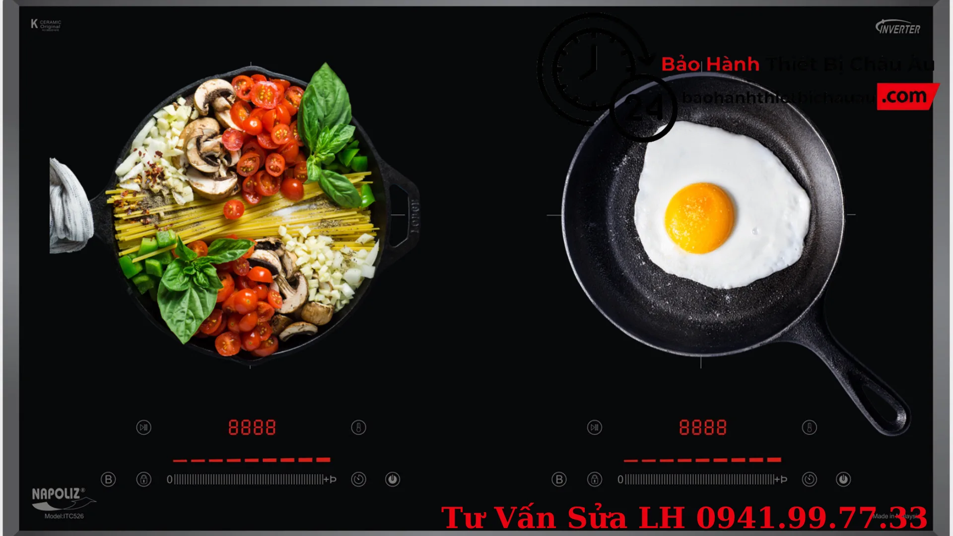 Sửa bếp từ Napoli tại Hà Nội Uy Tín LH 0941.99.77.33 