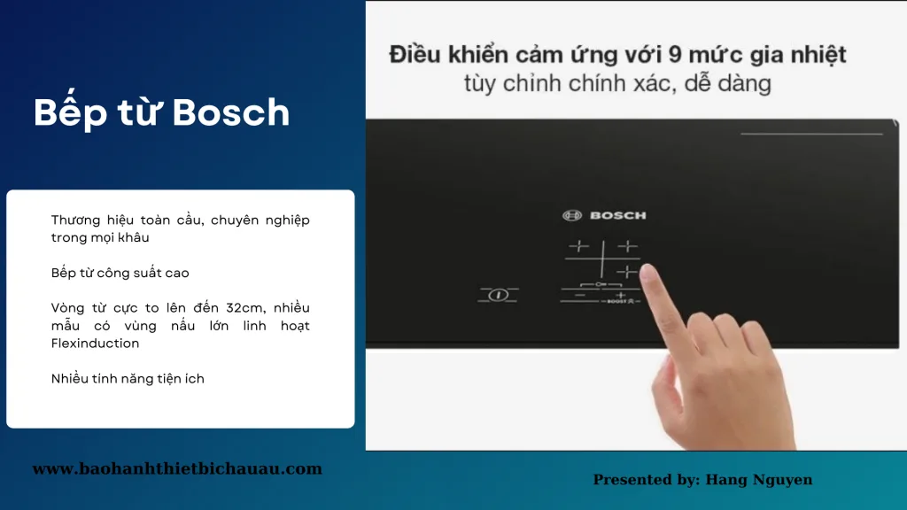 Trung tâm bảo hành bếp từ Bosch tại Hà Nội 4 Bảo hành bếp từ Bosch