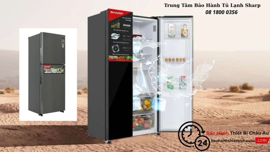 Địa chỉ Trung tâm bảo hành tủ lạnh Sharp tại Hà Nội