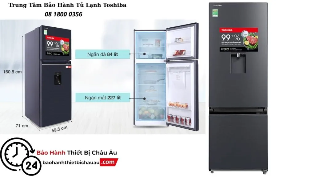 Cam kết của Trung tâm bảo hành tủ lạnh Toshiba tại Hà Nội