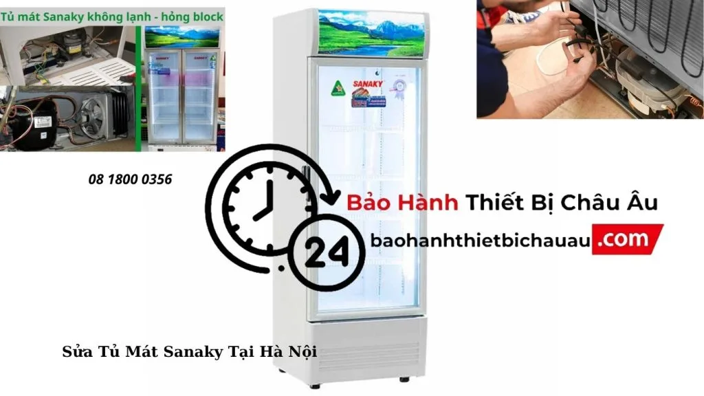 Các lỗi thường gặp cần sửa tủ mát Sanaky tại Hà Nội